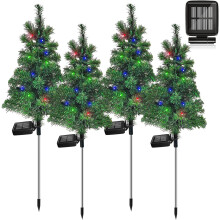 Wetterfestes Design, festliche Weihnachtsatmosphäre, energiesparende Dekorationsbeleuchtung, verstellbare Weihnachtsbaumzweige,