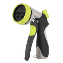 Buse de tuyau d'arrosage robuste, jets d'arrosage réglables pour le nettoyage de voiture, l'arrosage du jardin, le nettoyage de la maison et des