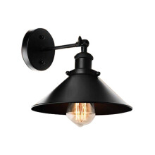 Coigeartú Lámh Éasca le Rothlú 180 Céim, Lampa Feirme do Sheomra Leapa, Seomra Folctha, Cistine, Póirse, Solas Balla Miotail Stíl