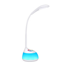 Table Lamp, Choose Between 4 Brightness Levels & Non-slip Base, Full Color Spectrum With 350 Flexible Rotation For Home & Office