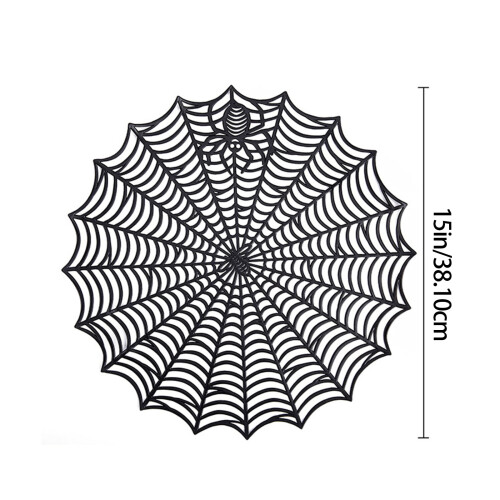 Halloween Dinner Table Protectors Feature Detailed Web-4 packs 2