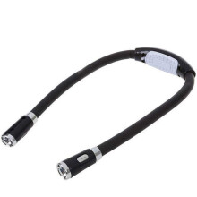 LED Neck Book Light, Adjustable Flexible Hands LED Neck Night Light Knitting Crochet Reading Lamp