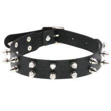 Collar for girls, Gothic necklace, black punk choker, Gothic accessories, black