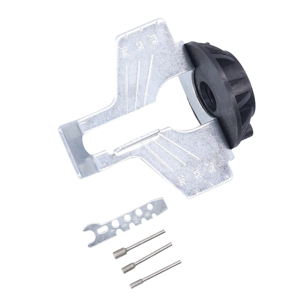 Chain Saw Sharpening Fixture Guide Drill Attachment Speed Steel Grinding Head 9412369165503