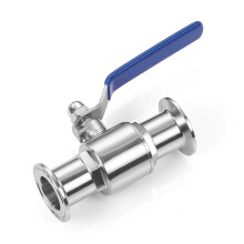 1.5' Tri Clamp Ball Valve, OD32mm, Stainless Steel 304, For Homebrew Use, TC50.5mm