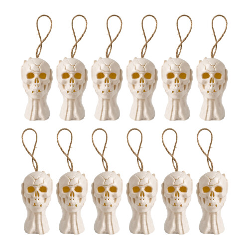 Spookys Flickering Ghostly Lamp Flameless Electronic Candle