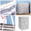 Space Saving Laundry Basket Foldable Dirty-Gray white striped b 6