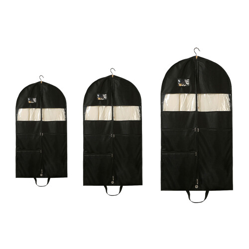 Heavy Duty Garment Dust Cover Featuring Clear View Panel For-M 1