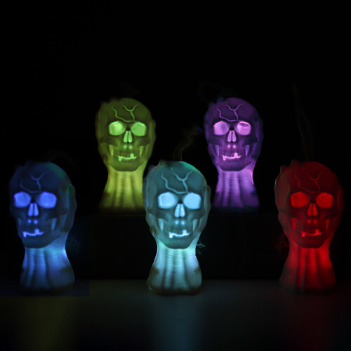 Spookys Flickering Ghostly Lamp Flameless Electronic Candle 1