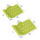 Decorative ABS Lizards Perch Reptiles Hammock-Green small 5