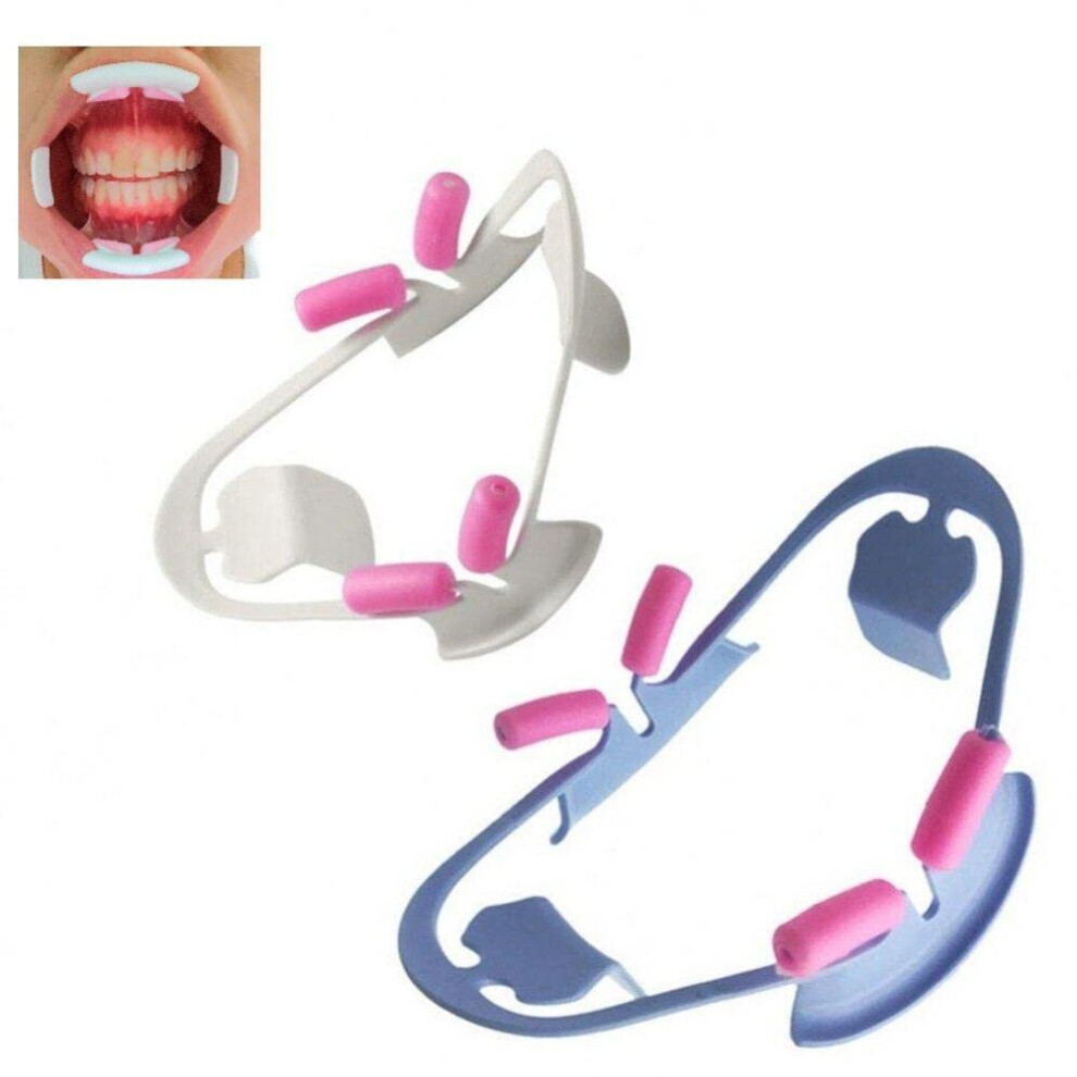 Reusable Mouth Opener Dental Oral Intraoral Cheeks Lips Retractor Orthodontic Mouth Support Opener Dental Accessories Pack of 2
