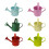 Compact Plant Sprinkler Set Candy Colored Rustproof Metal Indoor 1