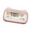 Modern Puss Plan Electronic Clock Temperature Dampness-Pink 1