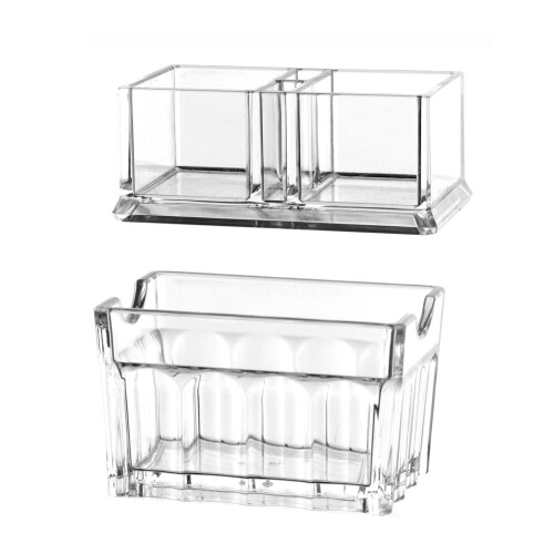Robuster Teebeutelspender aus Acryl, hygienischer-Stil A 1