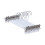 Nonslip Thickened Adjustable Stainless Steel Pants-White 1