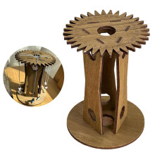 Kumihimo Hand Woven Disc Wooden Round Weaving Disk For Braided Rope Bracelet And Jewelry Making