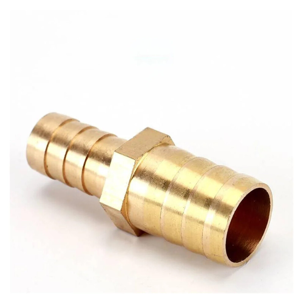 Brass 2Way Barbed Pipe Fittings Pagoda Joint Reducing/Equal Diameter Straightthrough Connector Hose Hook Od 2.532Mm 9412369177520