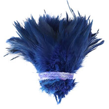 Saddle Pointed Feather Hackle 46 Inch Rooster Plumes Colored DIY Craft Dream Catcher Ornament Feather Fitting