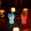 Spookys Flickering Ghostly Lamp Flameless Electronic Candle 4