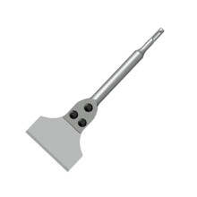Sds/Plus Floor Scraper 02B, 18x300x100, Replaceable Inserts, Scaling Chisel, Wall Removal, Electric Hammer Compatible