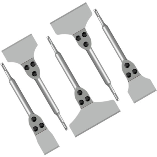 Sds/Plus Floor Scraper 02B, 18x300x100, Replaceable Inserts, Scaling Chisel, Wall Removal, Electric Hammer Compatible 1