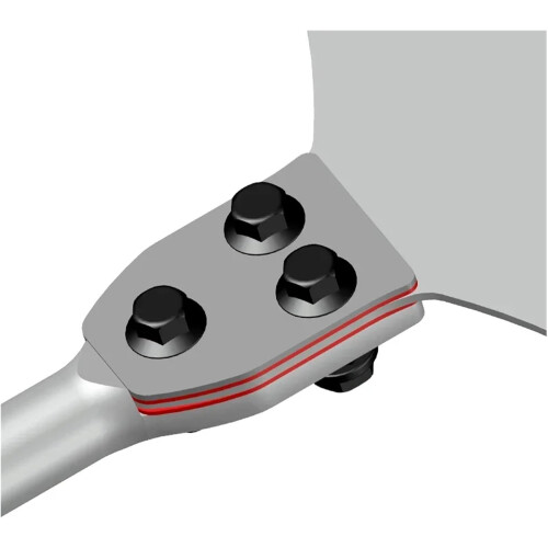 Sds/Plus Floor Scraper 02B, 18x300x100, Replaceable Inserts, Scaling Chisel, Wall Removal, Electric Hammer Compatible 2