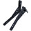 Multipurpose Folding Shelf Brackets, Heavy Duty Stainless Steel For Space-saving Mounts (2 Pcs) 3