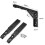 Multipurpose Folding Shelf Brackets, Heavy Duty Stainless Steel For Space-saving Mounts (2 Pcs) 4