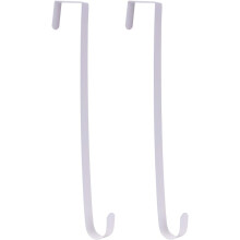 Heavy Duty Metal Indoor Outdoor Decorative Wreath Hanger, Premium Strong Metal Seasonal Hooks For All Seasons And Holidays (12"