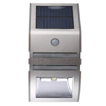 Solar Powered Outdoor Wall Light, Motion Sensor with PIR Human Body Induction for Gardens and Walkways, Waterproof IP65 Security Lamp with Energy