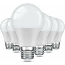 Naturhvit 5000K LED-pære, 12 W kjølig hvitt energisparende lys, høy effekt 960 lumen for ulike belysningsbehov