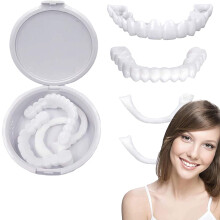 1 Pair Smile Teeth Veneers, Prostheses Fake Teeth, Comfort Instant Cosmetic Veneers
