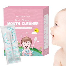 Baby tongue cleaner – Tongue cleaner, flexible and gentle tongue cleaner, comfortable and tongue gauze, gum cleaner, dental stick