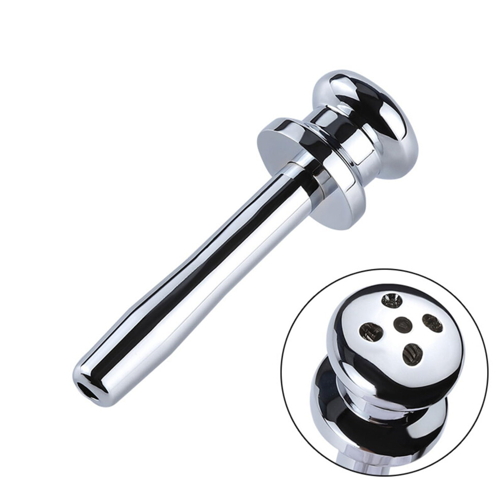 Silver Vaginal Shower Irrigator Enema Nozzle Intimate Cleaning For Men Women