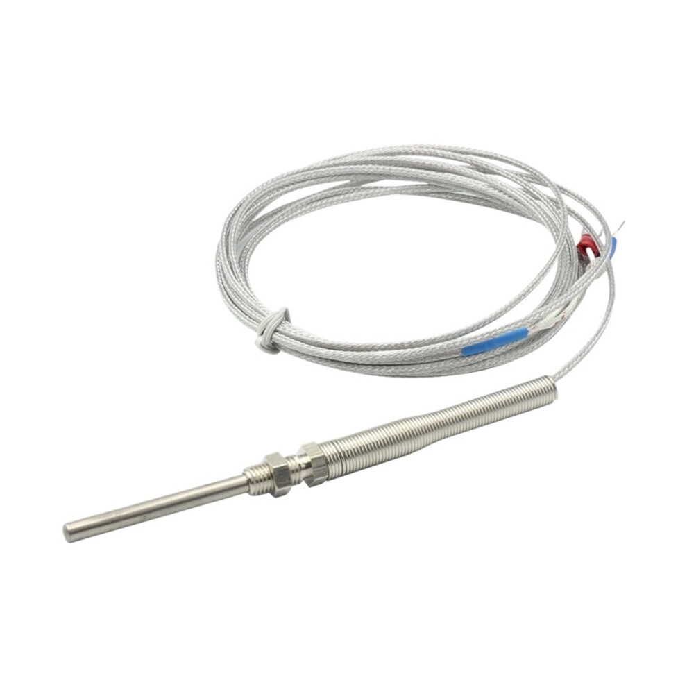 150Mm Type K Thermocouple Probe With 4M Stainless Steel Cable, Fast Response Temp Sensor 9365049929769