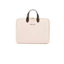 Laptop Bag Briefcases Lightweight Polyester 14Inch Waterproof Computer Bag For Women Pink