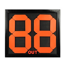 Football Manual Substitution Board Card 4Digit Soccer Substitution Board For Change Player And Time Display