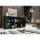 Sideboard 164cm Eden - Black with Gloss Doors 4