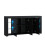 Sideboard 164cm Eden - Black with Gloss Doors 11