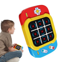 Portable Puzzle Game, Electronic Puzzle Portable Handheld Games, Safe Sensory Toy with Quick Response for Children, Family, Friends and Travel