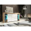 Sideboard 164cm Eden - Oak & White Gloss Doors 2