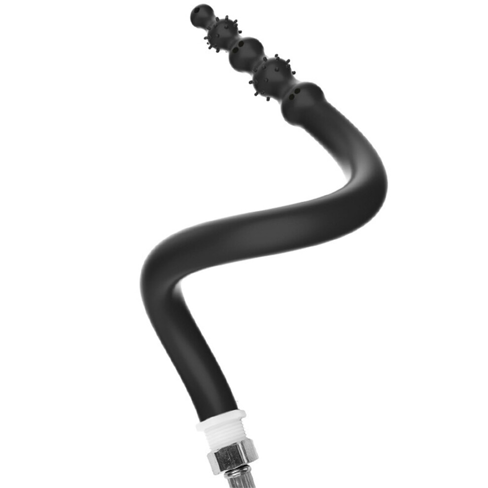 Extra Long Soft Silicone Shower Vaginal Shower Heads Sm Enema Conditioner 9365049922654