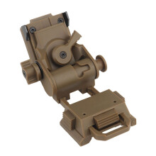 L4G24 Night Vision Helmet Mount, Night Vision Mount for PVS15/PVS18/GPNVG18 and Fast Helmet Airsoft Hunting Helmet Binoculars Paintball Airsoft Mount