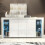 Sideboard 164cm Eden - White with Gloss Doors 6