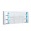 Sideboard 164cm Eden - White with Gloss Doors 12