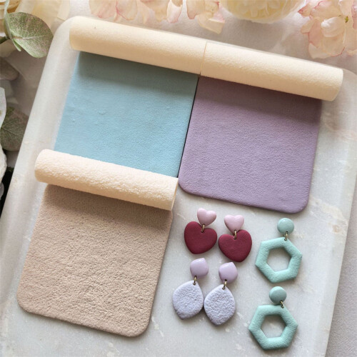 Clay Texture Roller for Earrings Making Clay Modeling Pattern-2 2