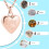 Pet Cremation Ashes Container Necklace Engravable Claw-Silver 6