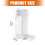 Professional Iced Coffee Maker With Visible Scale-Black 3