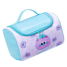 Travel Friendly Cartoon Makeup Bag Waterproof PU Materials-B