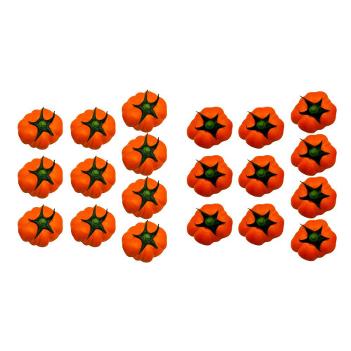 Ensemble de 10 accessoires de citrouilles décoratives en-L 1